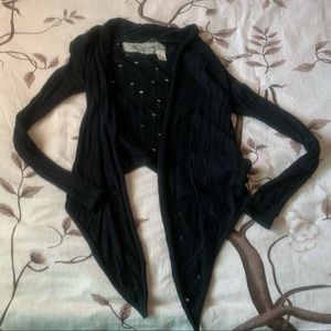 Femme DKNY Jeans Ripped Cardigan